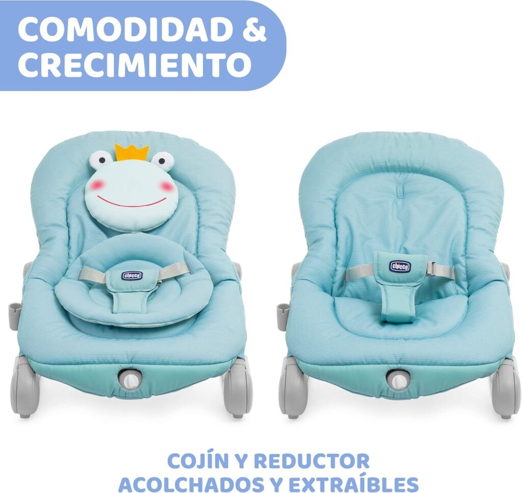 Chicco Balloon Hamaca Bebé Evolutiva de 0 Meses a 18 kg carrusel cojin sillamecedorabebe.com