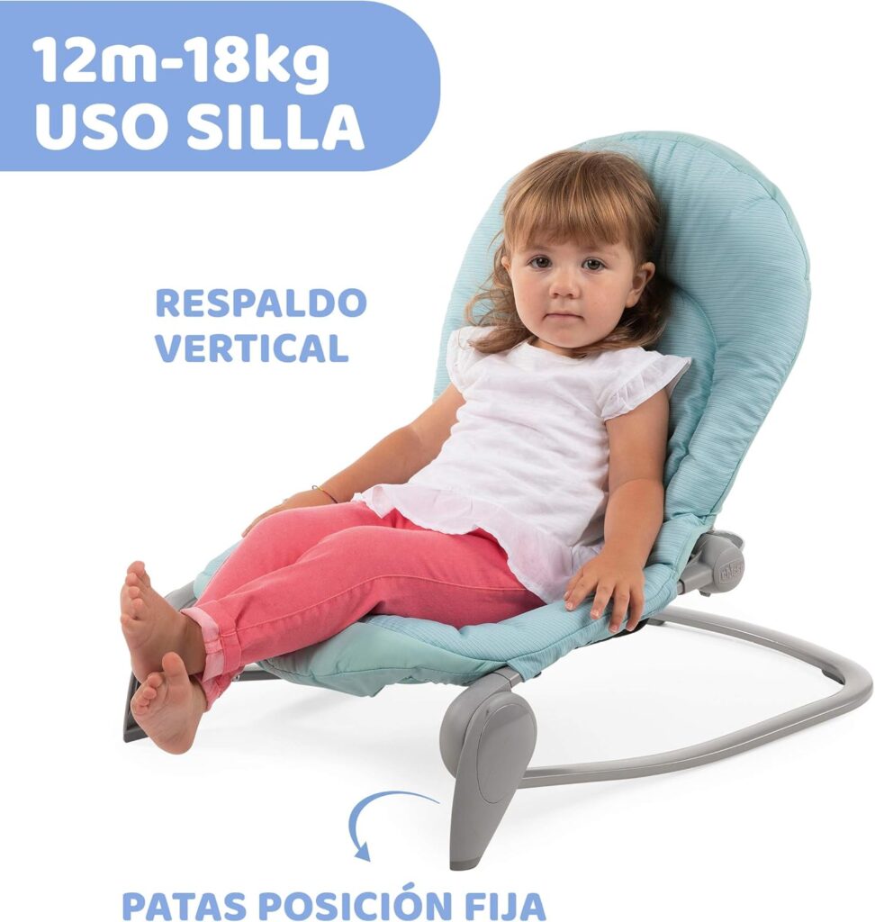 Chicco Balloon Hamaca Bebé Evolutiva de 0 Meses a 18 kg carrusel niña sillamecedorabebe.com
