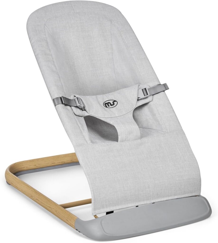 Hamaca Ms Swing, Hamaca ergonómica para recién nacidos desde el nacimiento hasta los 9 Kg, Hamaca con vaivén Natural - Plegable Y Portatil 2 En 1 sillamecedorabebe.com