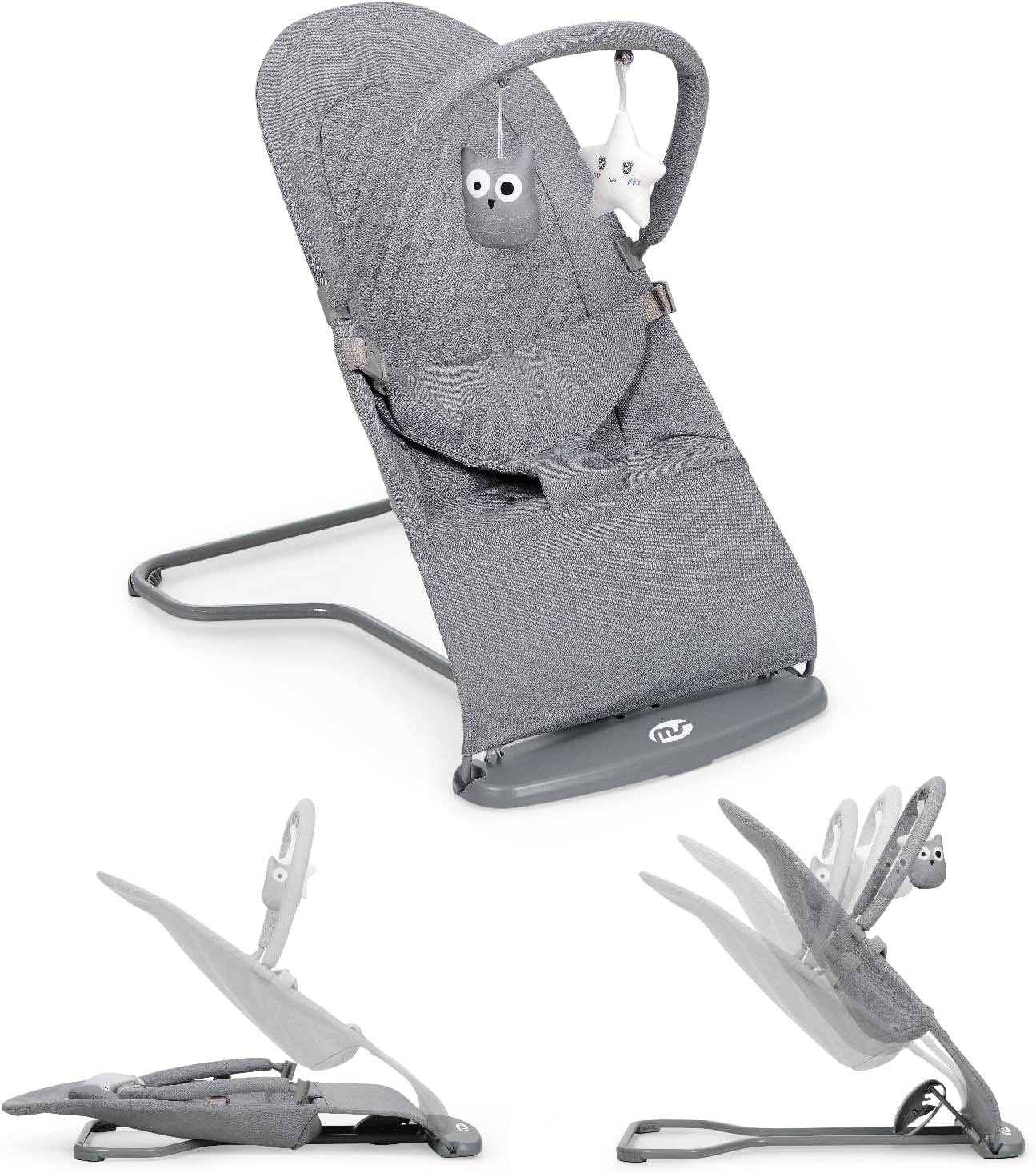 ms Hamaca para Bebé Lullaby - Hamaca con vaivén Natural - Plegable Y Portatil 2 En 1 sillamecedorabebe.com